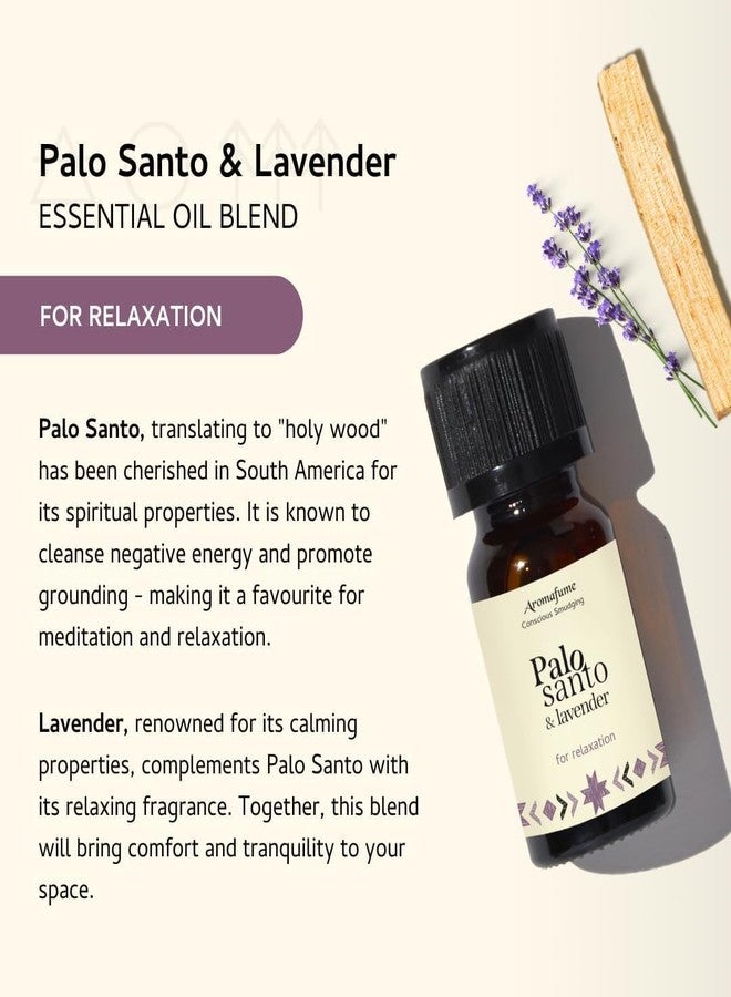 Aromafume Palo Santo & Lavender Essential Oil Diffuser Blend by Aromafume | 3 x 10ml / 0.33 fl oz l Aromatherapy Oil for Smokeless Smudging | Natural Air fresheners for Home | Spiritual Meditation Accessories - Image 2
