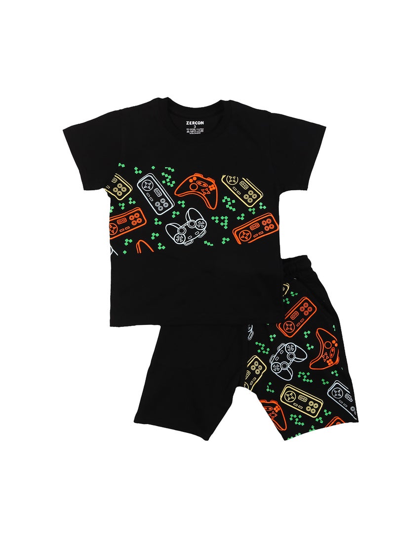 Zercon Summer Pajama Set for Boys 7290 - Image 1