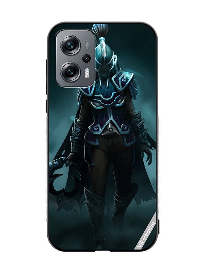 VR CREATIVE - Protective Case Cover For Xiaomi Redmi K50i Phantom Assassin, Dark Wraith Set, Dota 2 Design Multicolour - Image 1