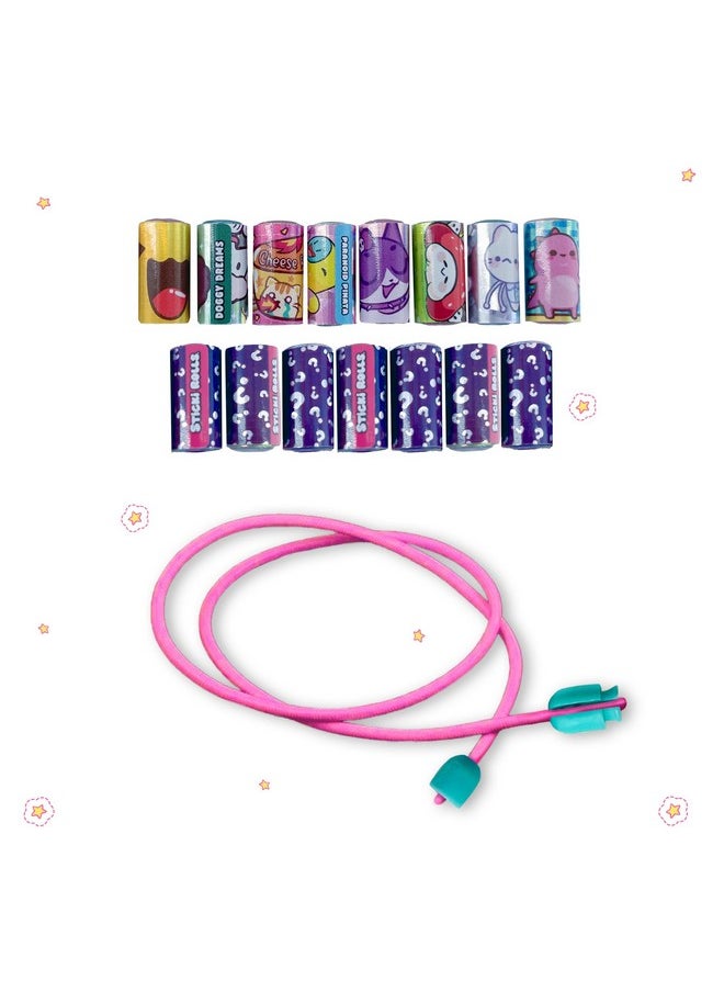 Sky Castle - Sticki Rolls Multi-Roll Collector'S Refill Pack | Includes 15 Sticki Rolls (150 Mini Stickers) | Assorted Colors And Styles | Over 1000 Sticker Designs To Discover And Collect! - Image 1