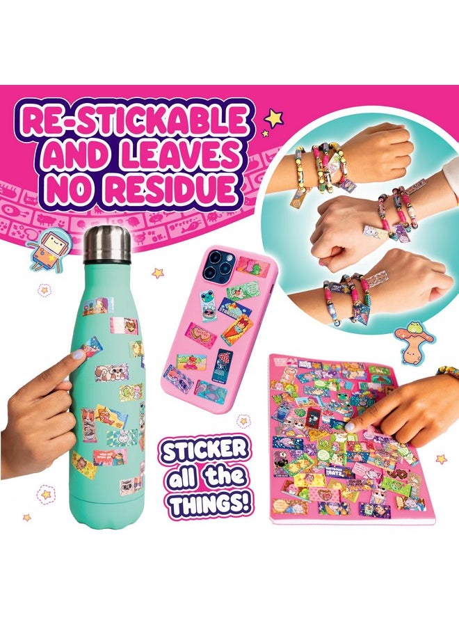 Sky Castle - Sticki Rolls Multi-Roll Collector'S Refill Pack | Includes 15 Sticki Rolls (150 Mini Stickers) | Assorted Colors And Styles | Over 1000 Sticker Designs To Discover And Collect! - Image 1
