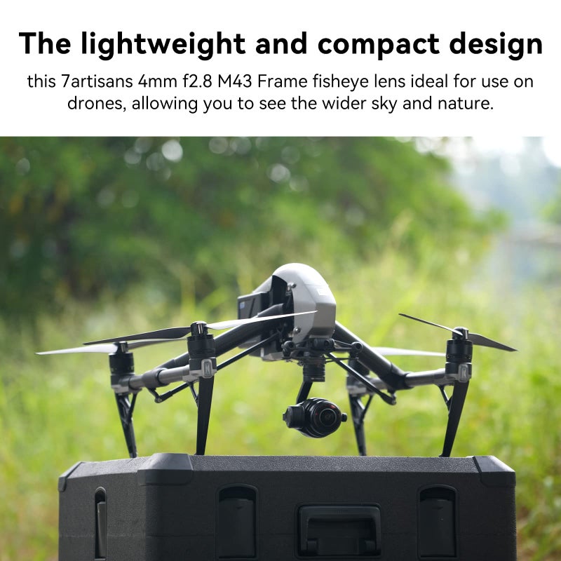 7Artisans 4mm F2.8 Fisheye Ultra Wide Angle Lens Manual Focus Prime Lens Compatible for Sony E Mount Mirrorless Camera A6300 A6400 A6500 NEX-3 NEX-3N NEX-5T NEX-5R A7 A7II A7RIII - Image 4