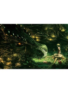 Ingooood Ingooood- Jigsaw Puzzle 1000 Pieces- Fantasy Series- Anime Dragon_ IG-0443 Entertainment Wooden Puzzles Toys  - Image 1