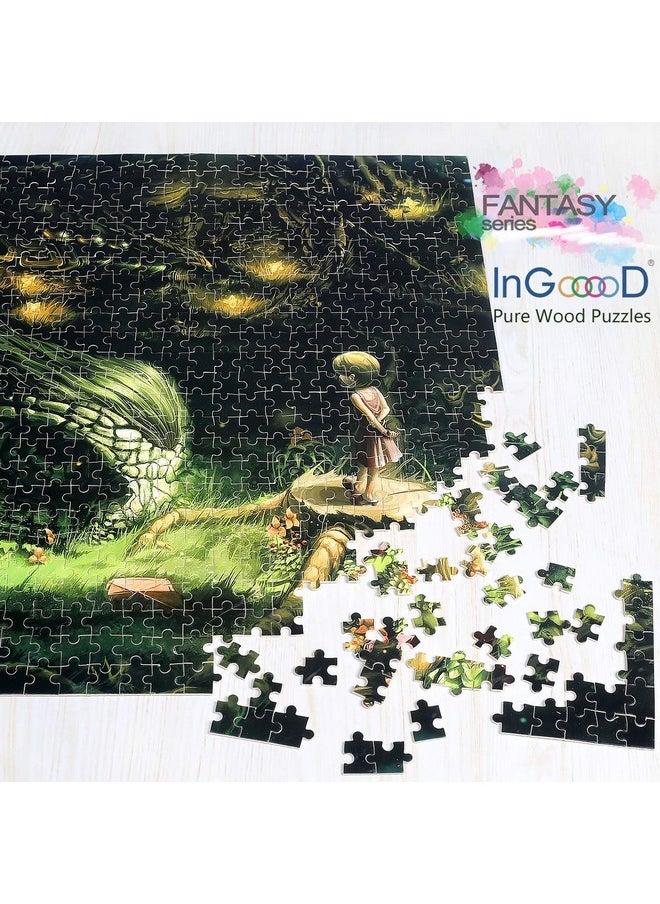 Ingooood Ingooood- Jigsaw Puzzle 1000 Pieces- Fantasy Series- Anime Dragon_ IG-0443 Entertainment Wooden Puzzles Toys  - Image 3