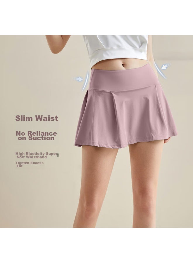 Fandimu Sports Skort For Women, Breathable, Anti-exposure, Fake Two-piece, With Lining, Outdoor Badminton Tennis Skort - Image 4
