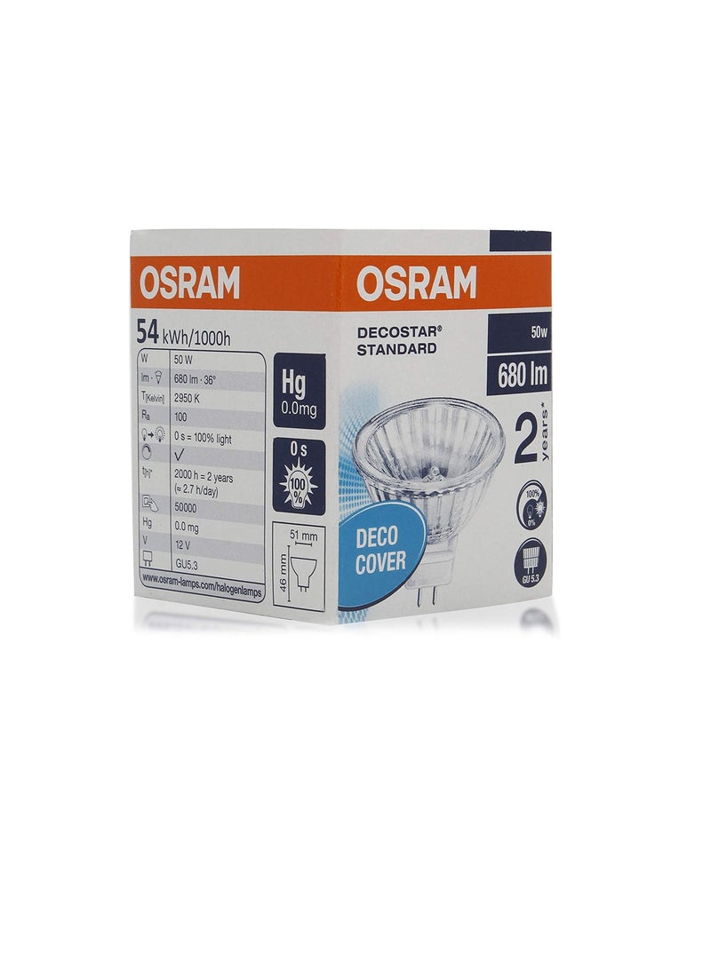 Dichroic Halogen 50W STD Decostar 4058075011793 Osram  - Image 2
