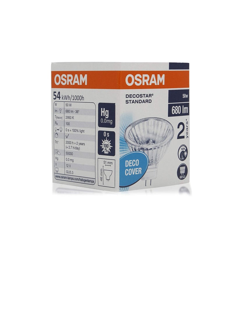 Dichroic Halogen 50W STD Decostar 4058075011793 Osram  - Image 3