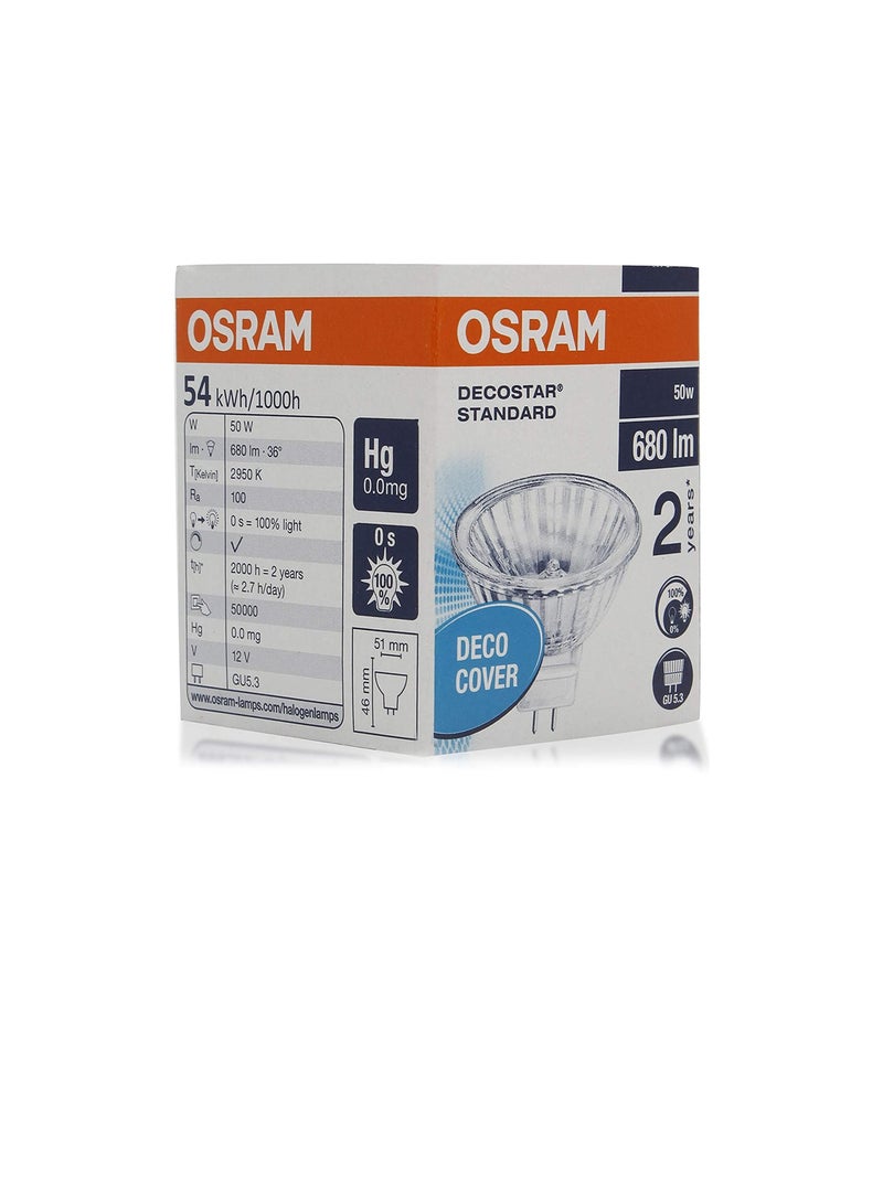 Dichroic Halogen 50W STD Decostar 4058075011793 Osram  - Image 1