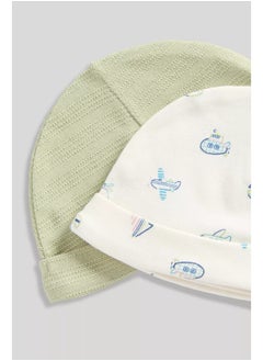 mothercare Baby Hats - 2 Pack  - Image 2