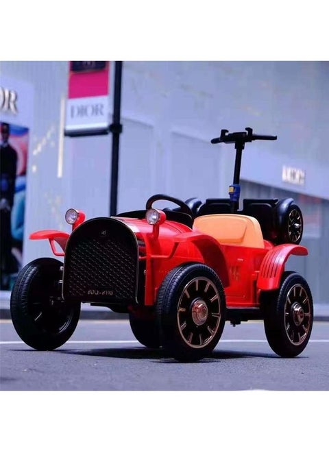 Pedal Push Car Red