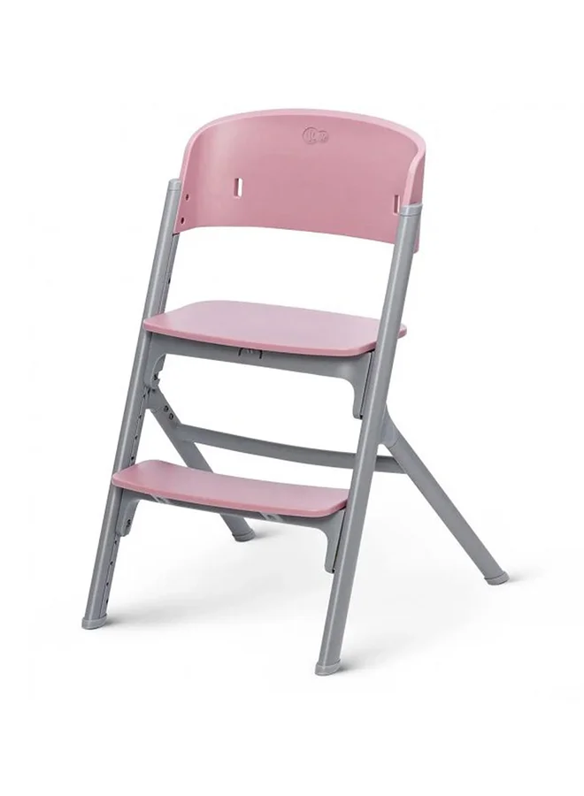 Kinderkraft High Chair Livy With Bouncer Calmee - Aster Pink