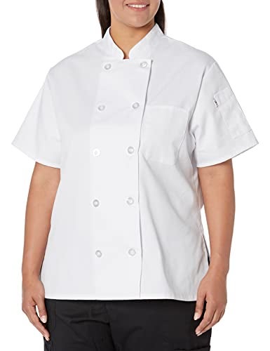 Uncommon Threads womens Tahoe Women's Fit Chef Coat Shirt, White, X-Large US - Image 1
