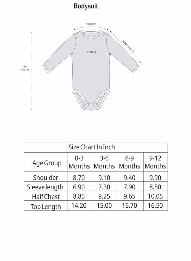 BUMZEE Unisex Baby Premium Cotton My First Holi Bodysuit White - 0-3 Months - Image 5