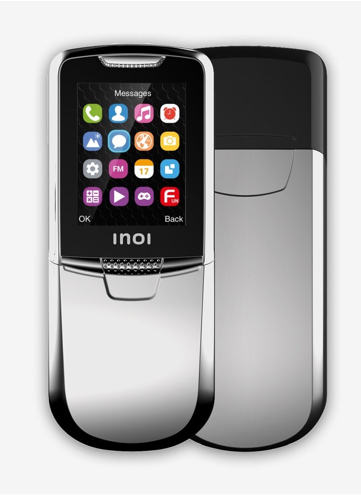 INOI 288s 4G, Metal Body, Silver, 777 days of warranty  - Image 2