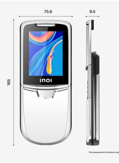 INOI 288s 4G, Metal Body, Silver, 777 days of warranty  - Image 3