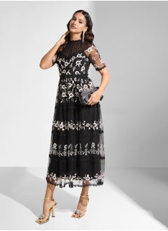 Embellished Mesh Detailed Dress - pzsku/Z3EE55D4325152C7A68C6Z/45/_/1728305590/c4e8fe4c-9e85-408e-a040-77ff546ddb12