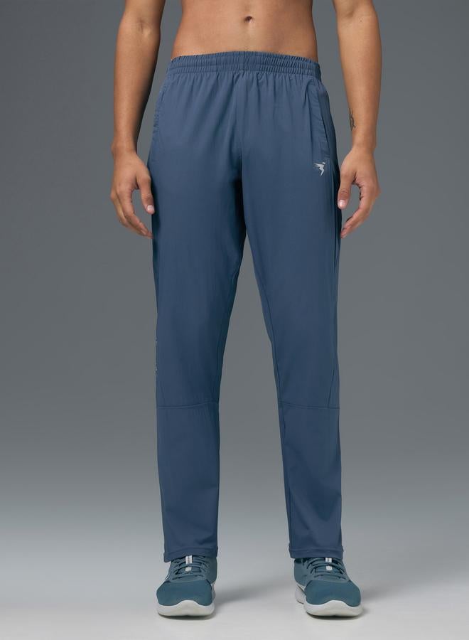 Technosport Men Solid Slim Fit Sports Track Pants - Image 3