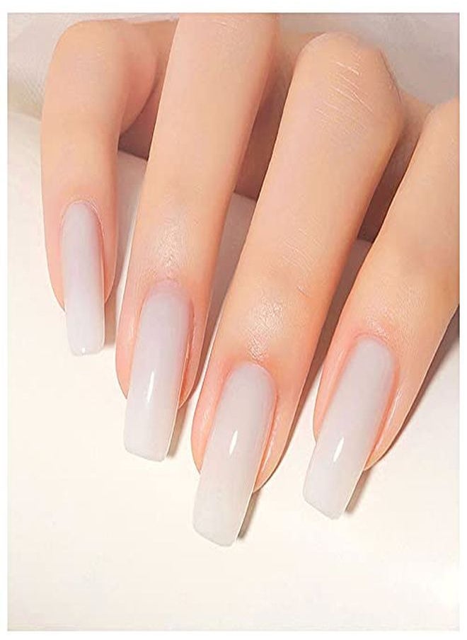 Rosalind K&Opal Extension Gel Rosalind 2 Pcs 60Ml Opal Poly Nail Gel Kit Soft Pink Nail Builder For Nail Art Decoration Nail Thickening Poly Nail Gel Tube Easy To Diy Use Need Uv Lamp  - Image 5