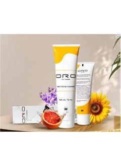ORO STEM Daily Facial Cleanser is Crafted in USA with a blend of soothing aloe vera,revitalizing lavender & purifying grapefruit.It effortlessly purifies your skin, refresh, revitalize & ready to glow