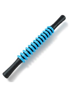 Muscle Roller Stick, Massage Stick for Athletes, Rubber Roller Stick for Exercise Runners, Therapy Manual Massager Stick for Relief Muscle Soreness, Trigger Points, Help Calf, Leg, Back Recovery