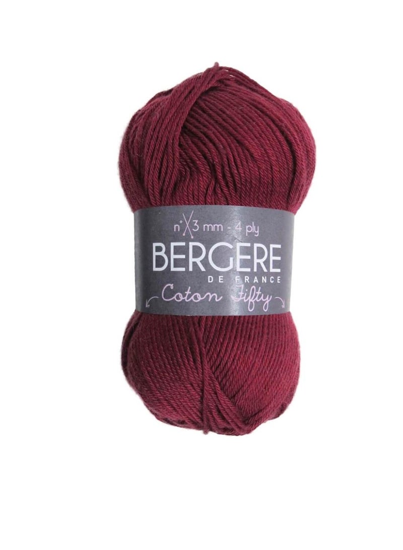Bergere de France Bergere De France Coton Fifty Yarn Raisin - Image 3
