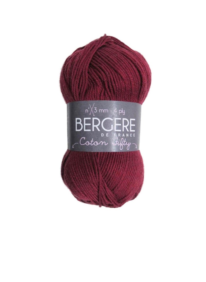 Bergere de France Bergere De France Coton Fifty Yarn Raisin - Image 1