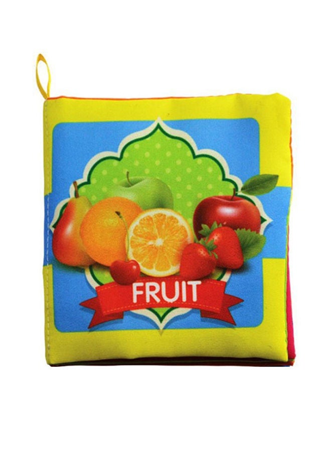 NIBEMINENT 12-Pattern Baby Early Education Toy Cloth Book