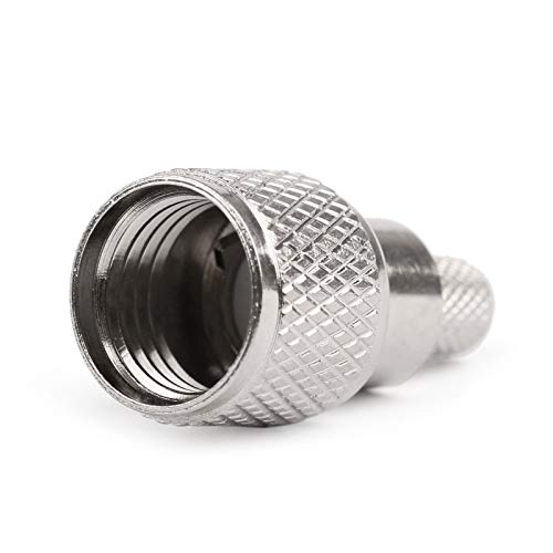 Areyourshop 10Pcs Mini-UHF Male Crimps Connector for RG-58/U Cable Motorola Antenna - Image 5