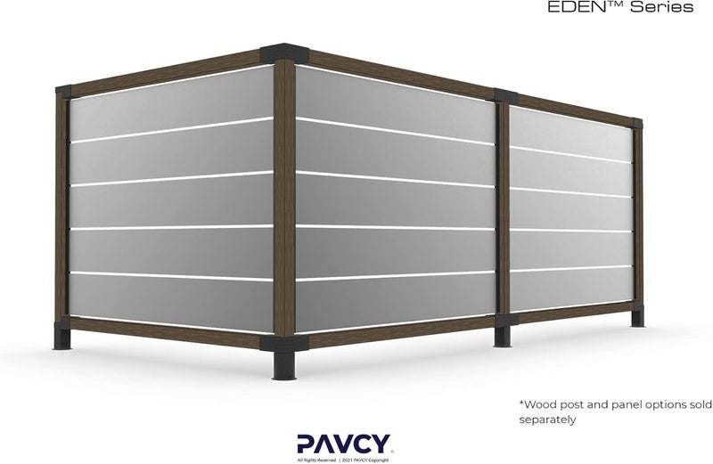 PAVCY قاعدة عمود فائق التحمل، حامل عمود GMINO 4x4 لمجموعة البرغولا، ركيزة سياج، درابزين سطح - (مجموعة من 2) - Image 5