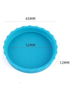 FASHION MANIA 6Pcs Silicone Can Lids, Leak-proof Water-proof Soda Bottle Caps, Beverage Dust-Proof And Leak-Proof Sealing Caps, Reusable Can Sealing Caps, For Soda, Cans  - Image 3