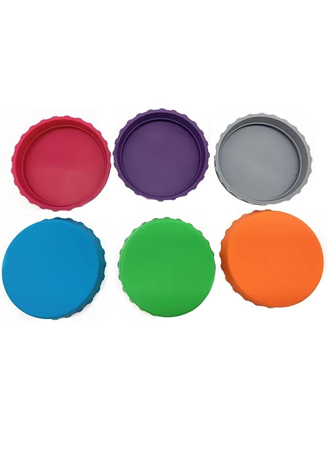 6Pcs Silicone Can Lids, Leak-proof Water-proof Soda Bottle Caps, Beverage Dust-Proof And Leak-Proof Sealing Caps, Reusable Can Sealing Caps, For Soda, Cans - pzsku/Z3EE632579C78AD838D52Z/45/_/1725506094/63e09b58-1d8f-4ff3-b9e5-4cc81cf09f47