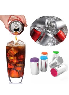 FASHION MANIA 6Pcs Silicone Can Lids, Leak-proof Water-proof Soda Bottle Caps, Beverage Dust-Proof And Leak-Proof Sealing Caps, Reusable Can Sealing Caps, For Soda, Cans  - Image 5