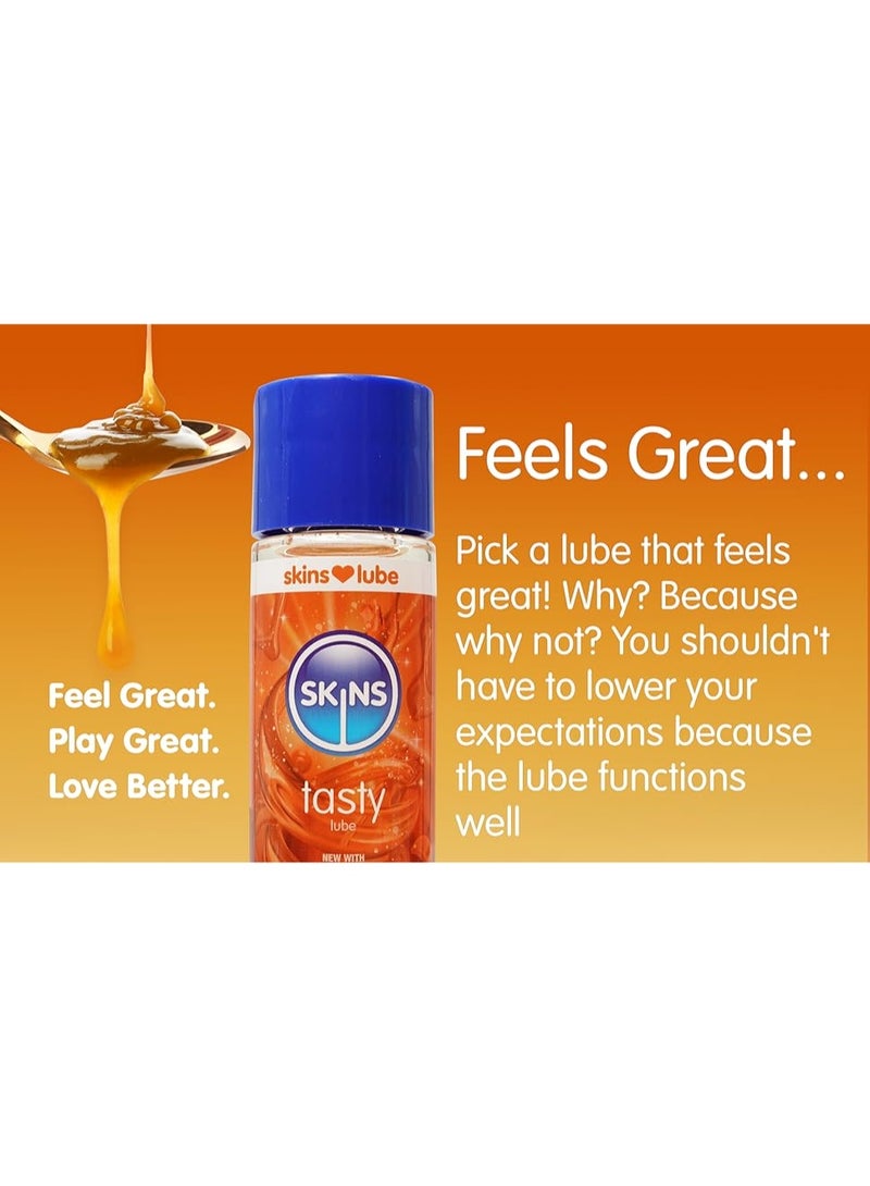 SKINS TASTY SALT CARAMEL LUBRICANT130ML - Image 3