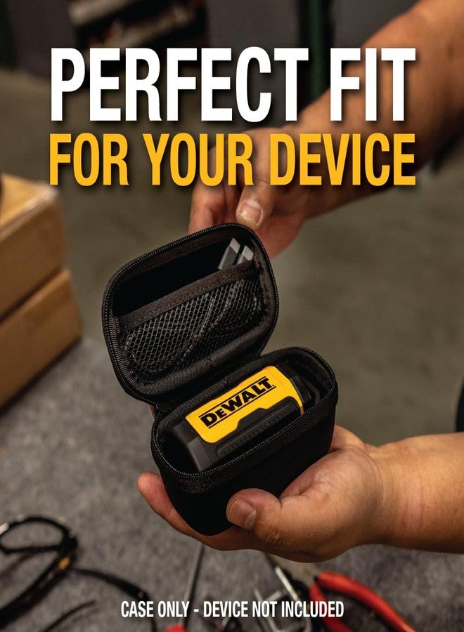 DEWALT Heavy Duty Protective Headphone Case for TWS ProX2 ANC Earbuds, Compact Lightweight w/EVA Earphone Hard Shell Case, Headset Travel Carry Shock/Water-Resistant, Soft Interior & Accessory Pocket - Image 4