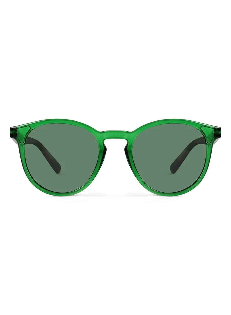 ووجلز Radon Green Polarized Round Sunglasses |Men & Women|100% UV Protection