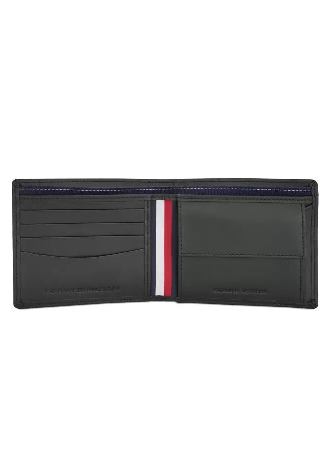 Tommy Hilfiger Plus - Tommy Hilfiger Black Leather Wallet For Men - Image 1