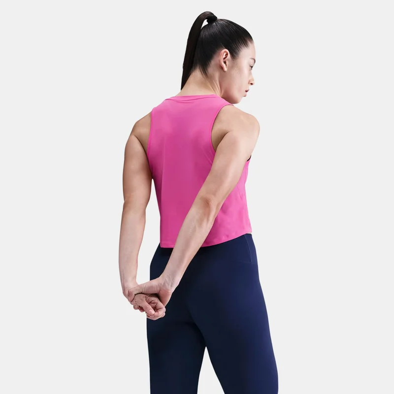 Nike Pink Women's One Classic Dri-FIT Crop Top for Women | Best Price UAE