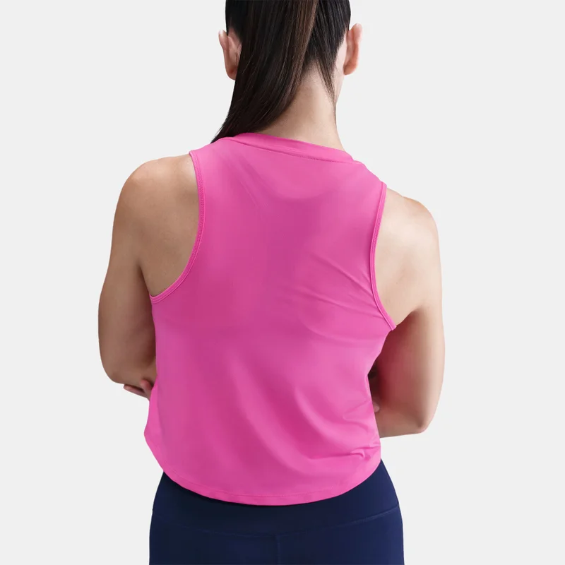 Nike Pink Women's One Classic Dri-FIT Crop Top for Women | Best Price UAE