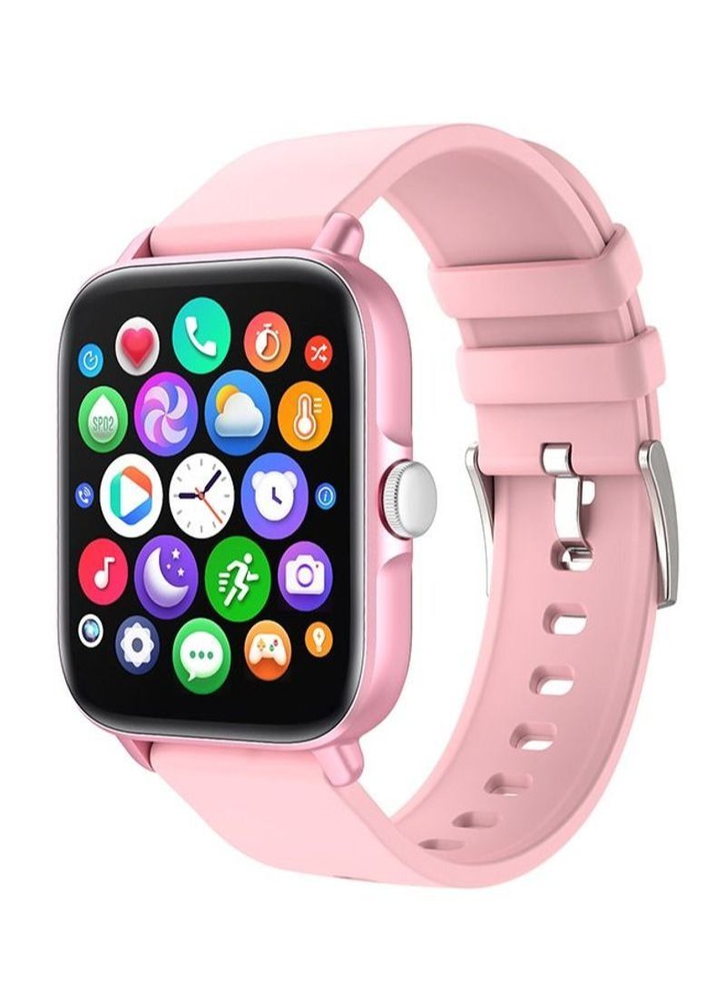 NIBEMINENT Bluetooth Calling Smartwatch for Android IOS Pink - Image 2