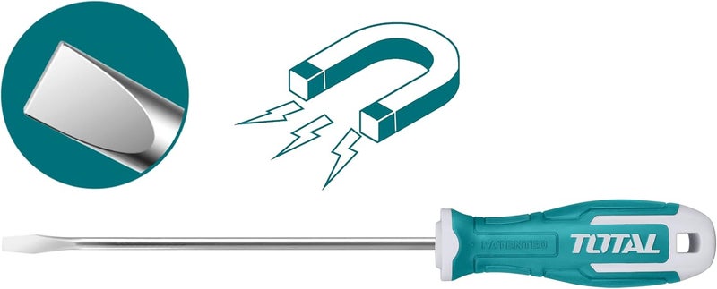 Total S2 Round Drill Screwdriver - 100mm Length - Image 1