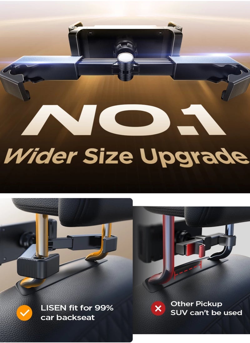 Lisen - LISEN Car Tablet Holder: Sturdy, Versatile, and Easy Installation - Image 1