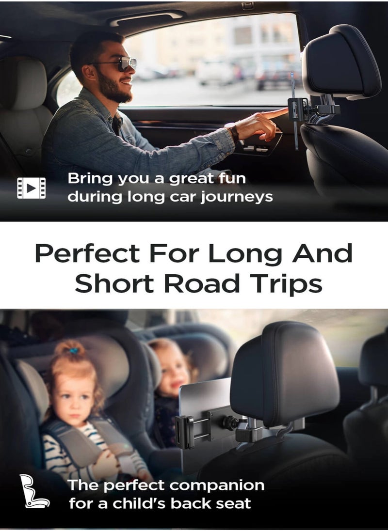 Lisen - LISEN Car Tablet Holder: Sturdy, Versatile, and Easy Installation - Image 1