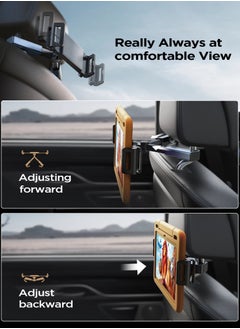 Lisen LISEN Car Tablet Holder: Sturdy, Versatile, and Easy Installation  - Image 3
