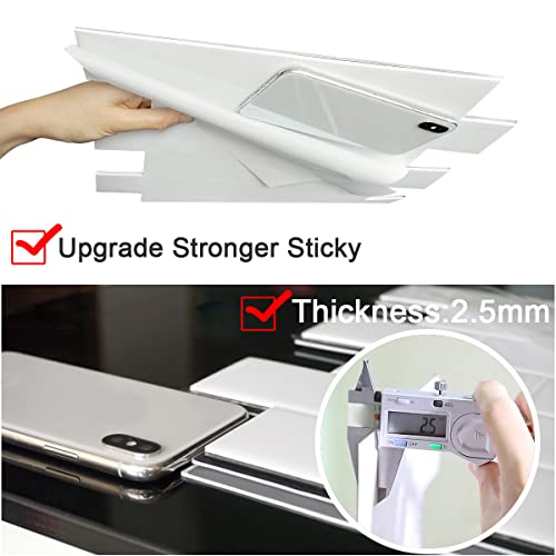 Yoillione Peel and Stick Backsplash for Kitchen: Self Adhesive Wall Tiles for Bathroom - Vinyl Thick Back Splash Tile (10, White) - Image 3