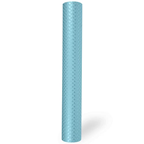 ElastPro EVA Food Grade Washable Anti Slip Mat/Sheet for Fridge, Shelf Liner, Table, Kitchen Drawer mat (Blue Crossed Stripe, 5 Meter) - Image 3