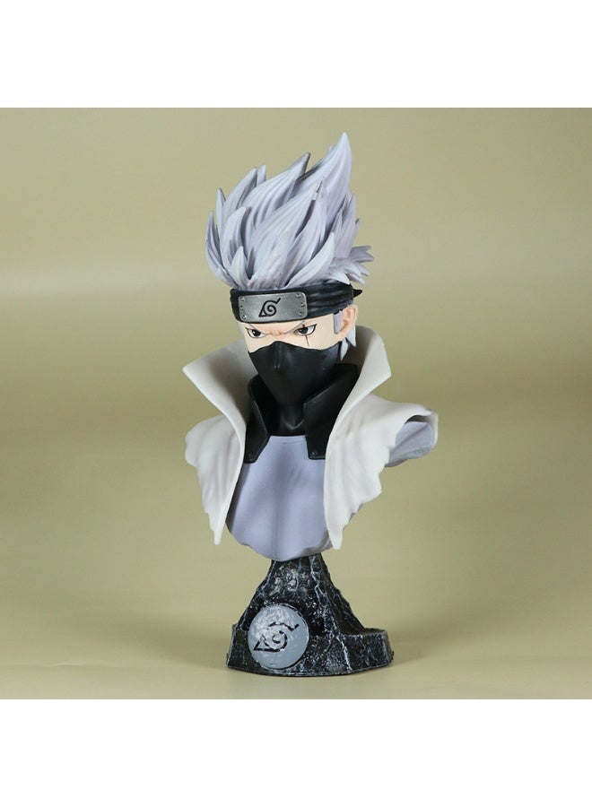 HALAMODO Naruto Kakashi Hatake Bust, Trendy Anime Memorial Figure Model, Decoration Gift - Image 3