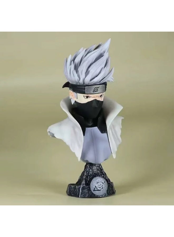 HALAMODO Naruto Kakashi Hatake Bust, Trendy Anime Memorial Figure Model, Decoration Gift - Image 2