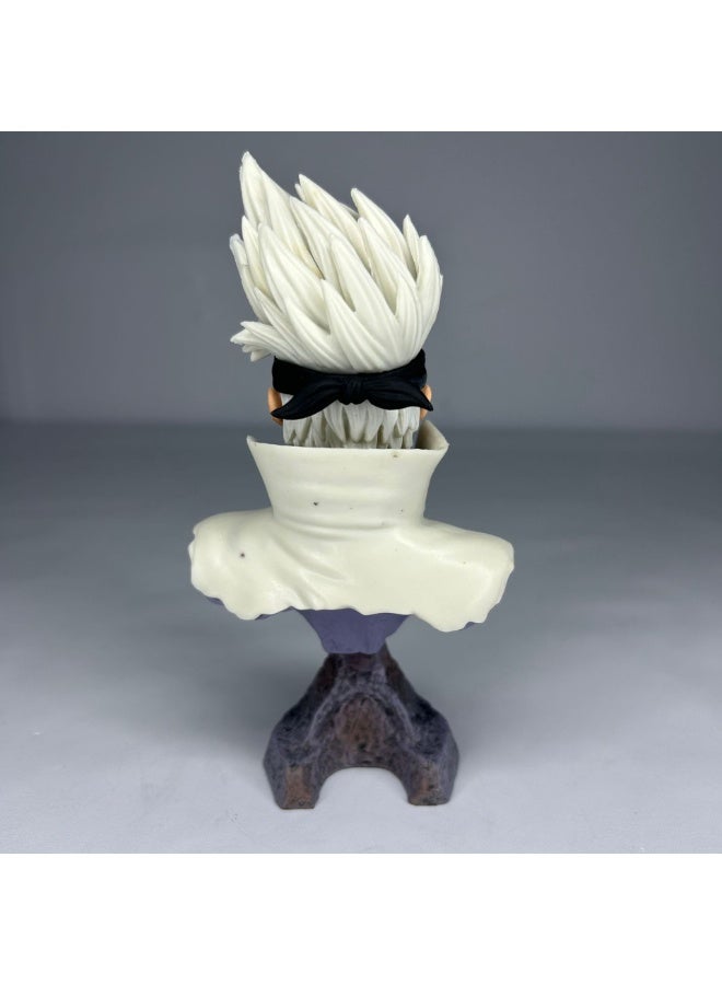 HALAMODO Naruto Kakashi Hatake Bust, Trendy Anime Memorial Figure Model, Decoration Gift - Image 4