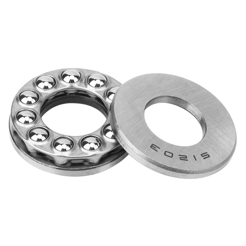 5pcs 51203 Axial Thrust Ball Bearing Plane Pressure Convex Track Industrial Accessories - Image 5