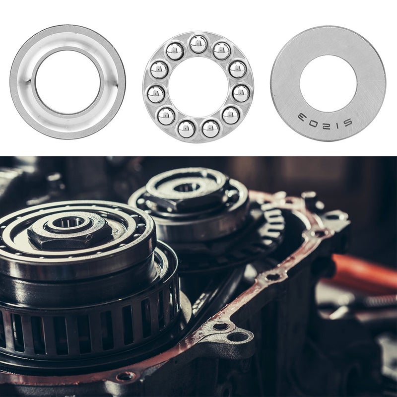 5pcs 51203 Axial Thrust Ball Bearing Plane Pressure Convex Track Industrial Accessories - Image 3